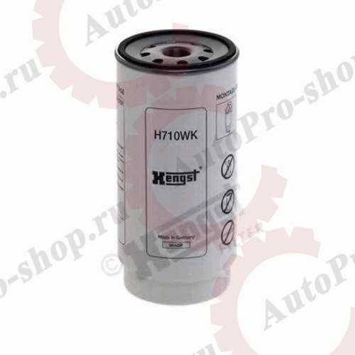H710WK Фильтр топливный сепаратор без стаканоа PL420 DAF/SHAANXI/MB  HENGST