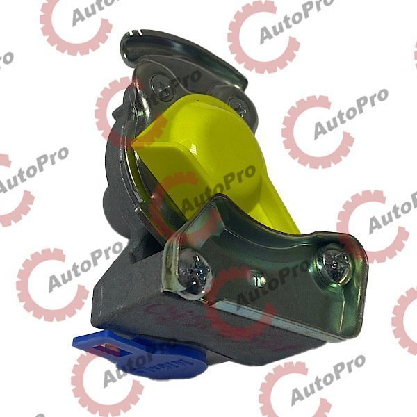 095.005-01 Головка соединительная с клапаном (груша) желтая M16*1.5 С   SAMPA