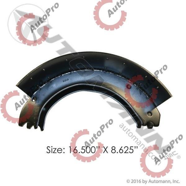 142.472680 Колодка тормозная (без накладок) (220) AUTOMANN