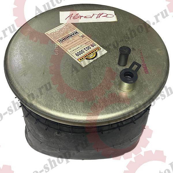 090030009 Пневморессора без стакана штуц. M16*1.5/шп. M12*1.5 MAN TGA SONDER