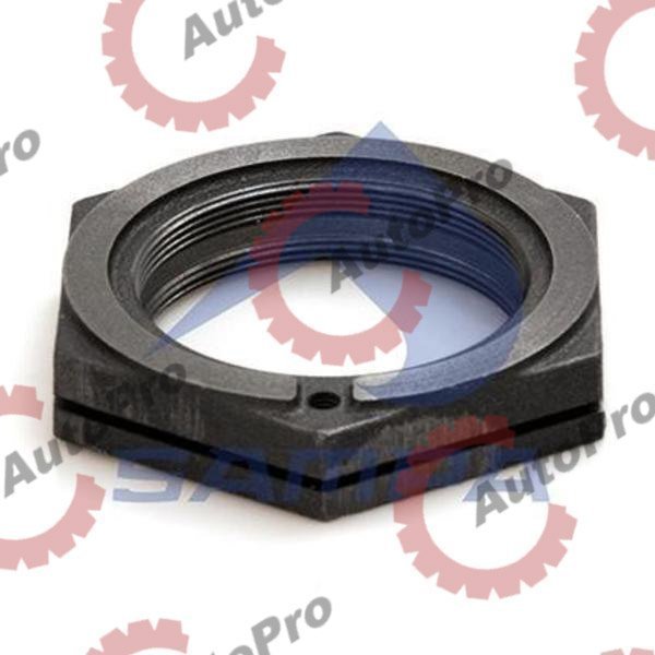 088002 Гайка ступицы левая M88x2 H=24 SW120  Fruehauf/SMB   SAMPA