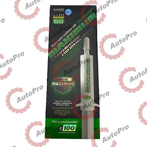 XA40017 Атомарный кондиционер металла MAXIMUM FORDIESEL TRUCK  с ревитализантом для трансмиссий (шприц 50мл)