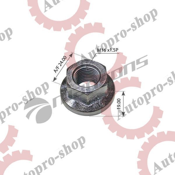 100082 Гайка болта амортизатора М16х1,5  SCHMITZ  	MANSONS