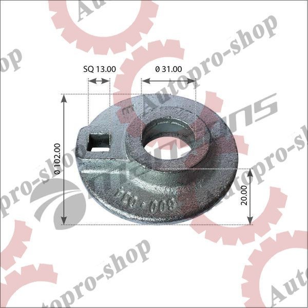600034 Шайба эксцентриковая подвеси SAF MANSONS