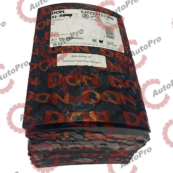 SJ22231S7340 Накладки тормозные (300x200) 19515 STD SAF   DON