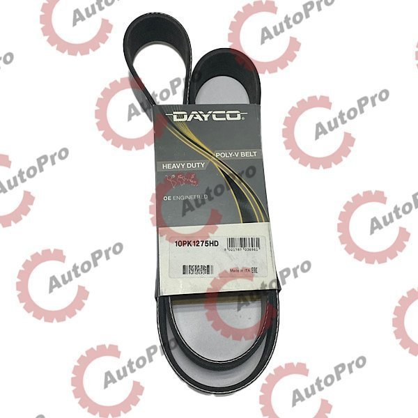 10PK1275HD Ремень поликлиновой вентилятора  FLC DD     DAYCO