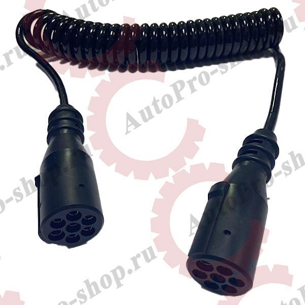 90.00.1002 Кабель спиральный (перекидка) 24V (2штек.пласт.цельн)7/7 L=4500  EBS