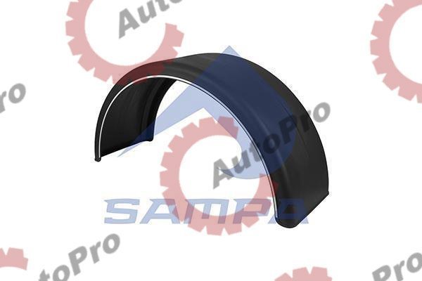 18950002 Полукрылок заднего крыла прицепа  430x1900  SAMPA