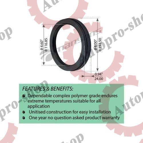 330005SP Сальник ступицы прицепа (америка) 116.85x152.5x24.0  MANSONS