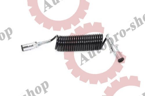 T07719005 Кабель спиральный (перекидка) 24V (2штек.метал.цельн)7/7 L=4500  TOPCOVER