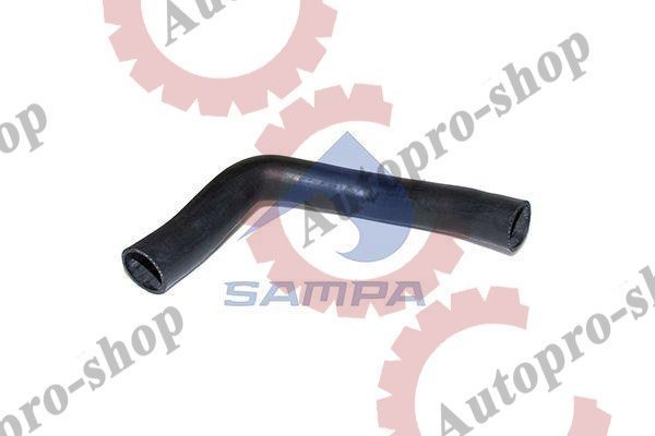 021114 Патрубок радиатора  нижний  D=60 х L710  MAN  SAMPA