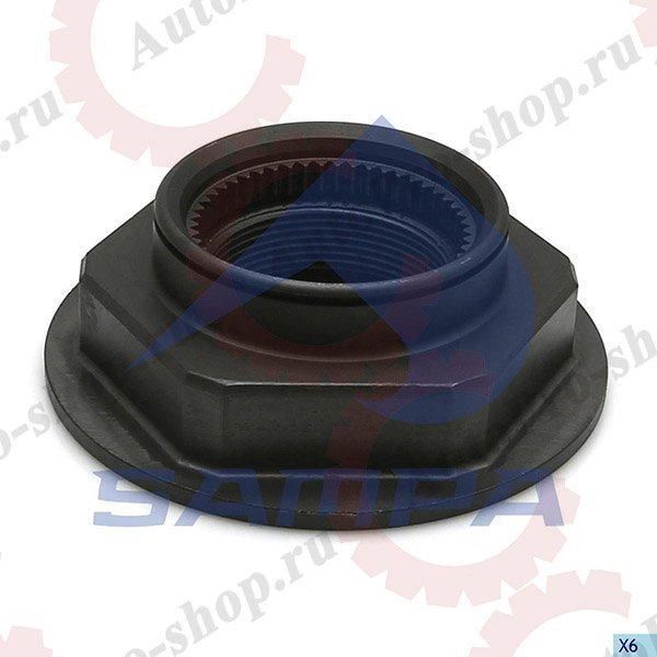 071.027/SD Гайка ступицы M52x2 SW95  BPW Eco-Plus   SAMPA