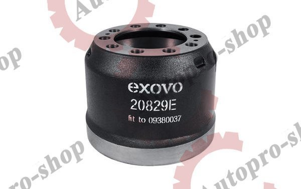 20829E Барабан тормозной! 300x200х18 H=260, 10шп х26,5  GIGANT  EXOVO