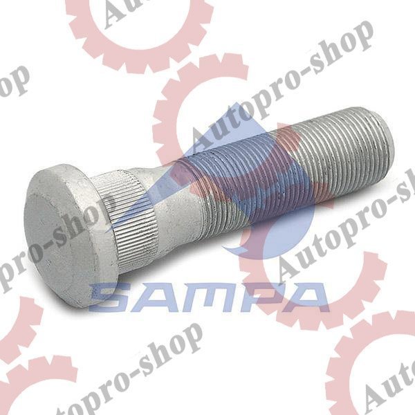 032.378 Болт колесный передний M22x1.5х90  VOLVO FH/FM/RV   SAMPA