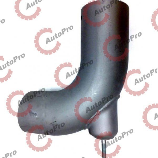 87038 Труба глушителя (уголок) изг.90гр с шпилькой FL  DIN