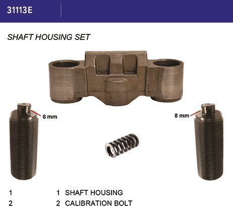 31113E Р/к суппорта  бинокль+толкатели резьбовые KNORR SK7/SL7 EXOVO
