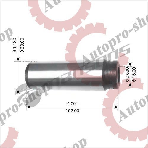 M5321 Палец тормозной колодки передней D=30 L=102  SHACMAN/MAN  MANSONS