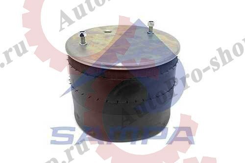 SP 554881-KP Пневмоподушка со стаканом пластик +плита, BPW (881)  SAMPA