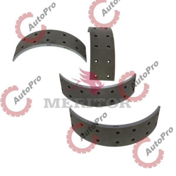 1443-TT-WI Тормозные накладки передние на ось (4) (с заклепками) FRAS-LE