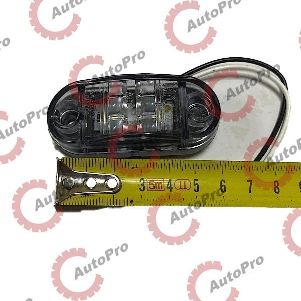 SV0002 Фонарь габаритный прицепа белый (овал.)