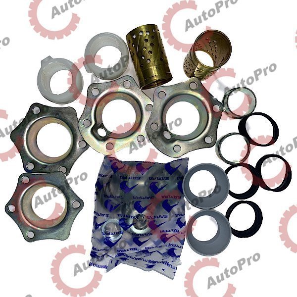 070.513A Ремкомплект торм.вала на ось BPW (бронз.втулка+шар мет.с масл.л) SAMPA