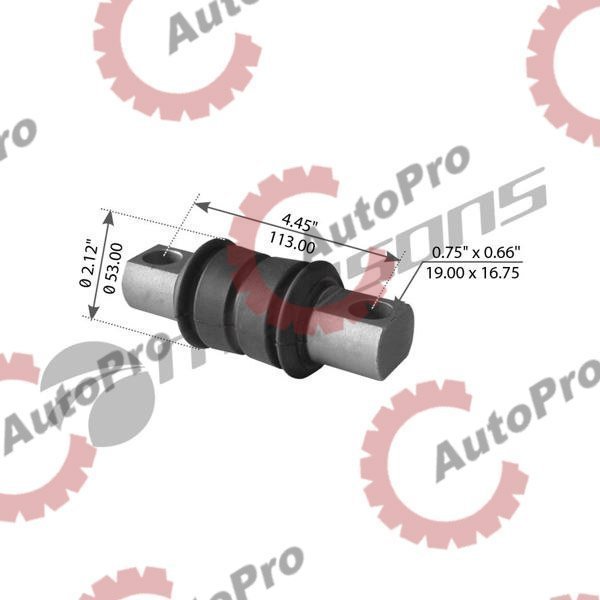 900393 Сайлентблок реактивной тяги VOLVO VNL   MANSONS