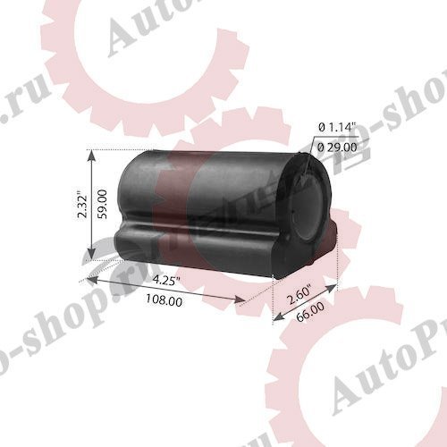 600.137 Сайлентблок седла HOLLAND (домик) MANSONS