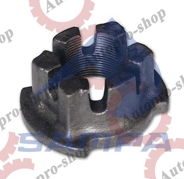 070.033 Гайка ступицы корончатая M42x2 H=40 SW65 BPW SAMPA