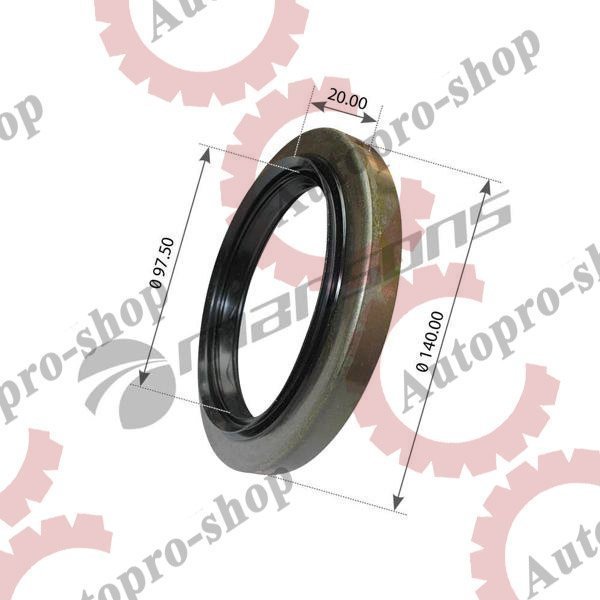 200.047 Сальник ступицы передне 100X15X140X20.5 DAF 65/75/85/95  MANSONS