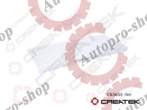 CK5655 Фильтр салонный 390x165x20 SHACMAN  CREATEK