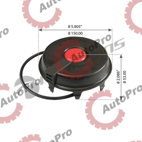 600.111 Крышка ступицы SAF  SKRB 9019/9022 INTEGRAL MANSONS