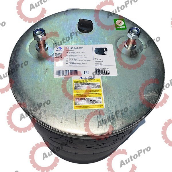 SP 55941-KP Пневморессора в сборе (со стаканом пластик) BPW (941) SAMPA