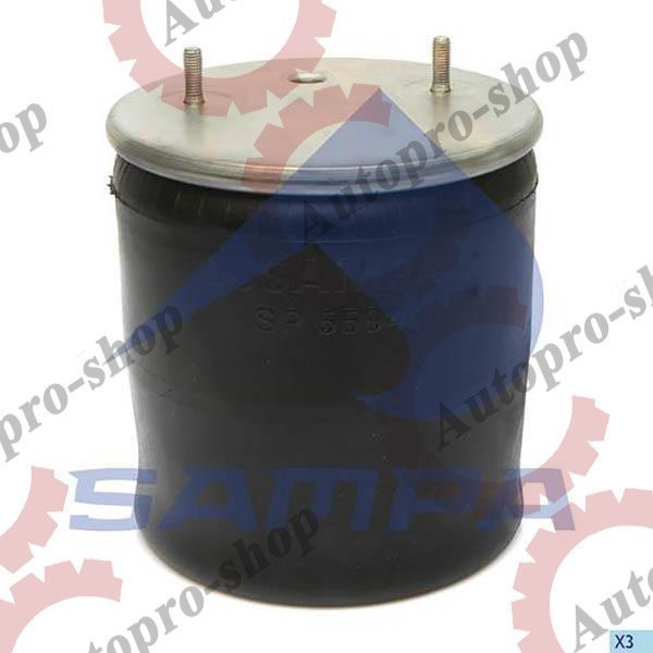 SP 55941-K Пневморессора в сборе (со стаканом метал) BPW (941) SAMPA