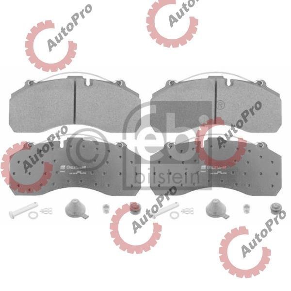 MDP3124K Колодки дисковые с ремкомплектом ROR MERITOR