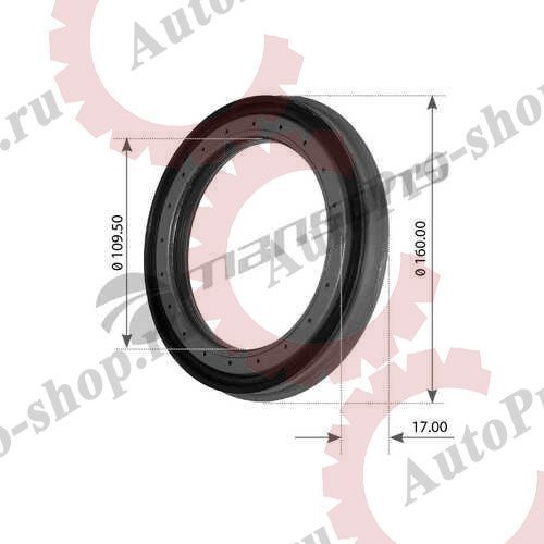 GR175 Сальник ступицы 152 6x16 5x110  SMB   MANSONS