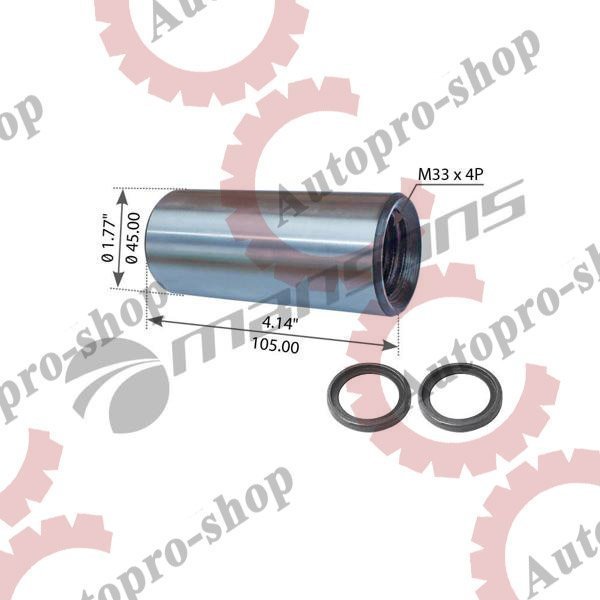 900229 Втулка  передней рессоры FH/VN с сальниками